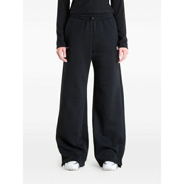 ナイキ レディース 心地よいズボン下 ボトムス Shox logo-print track pants Black