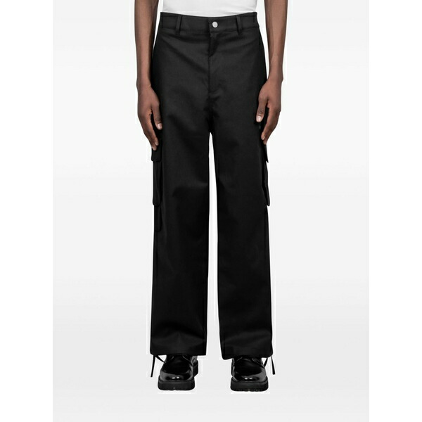アルテ アンベルス メンズ 心地よいズボン下 ボトムス Button trousers Black