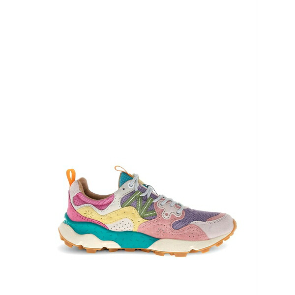 御花お山 レディース スニーカー シューズ Nubuck leather sneakers Purple