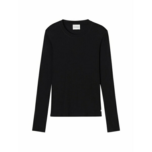 クローズド レディース ティーシャツ トップス Long-sleeve top Black