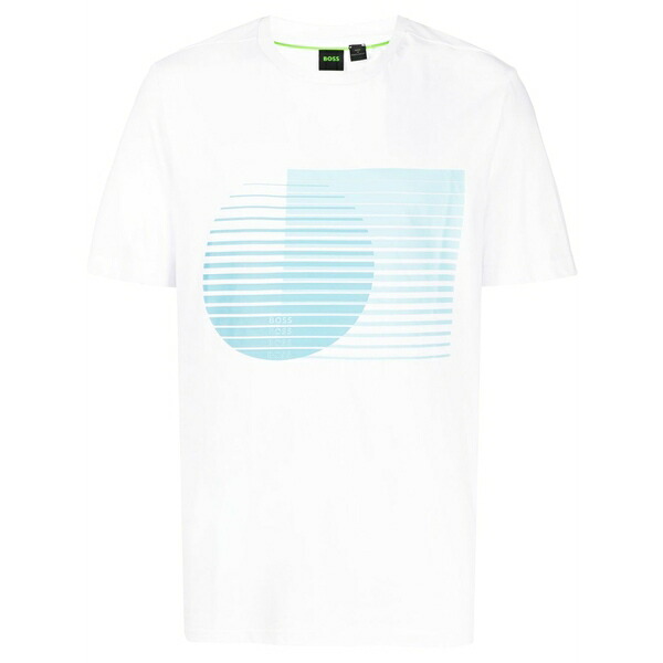 主任者 メンズ ティーシャツ トップス Crew-neck t-shirt インチ cotton jersey with seasonal artwork White