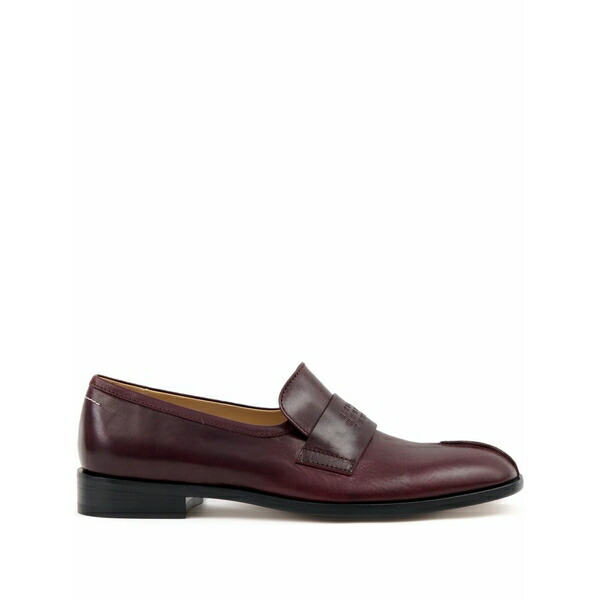 マルタンマルジェラ レディース スリッポン・ローファー シューズ Leather loafers Red