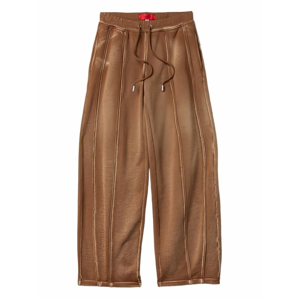 エコーズ・ラッタ メンズ 心地好いズボン下 ボトムス Cotton track pants Brown