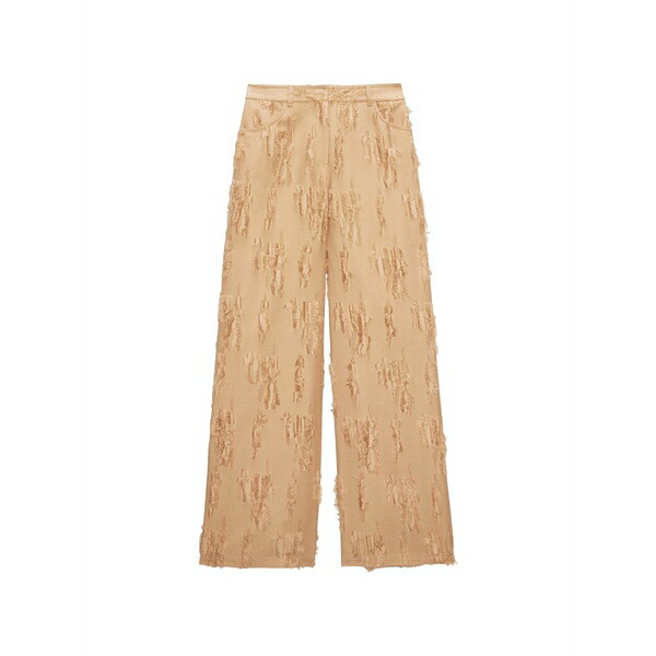 エムエスジイエム レディース 心地よいズボン下 ボトムス Destroyed trousers Neutrals