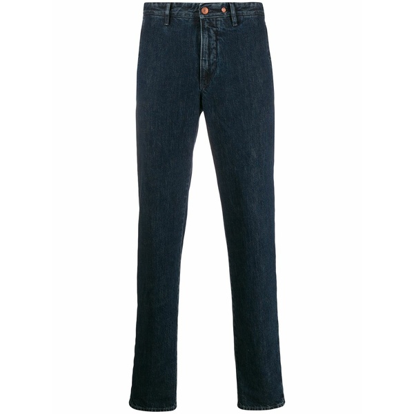 インコテックス メンズ ジーンズズボン下 ボトムス Relaxed-fit straight-leg jeans Blue
