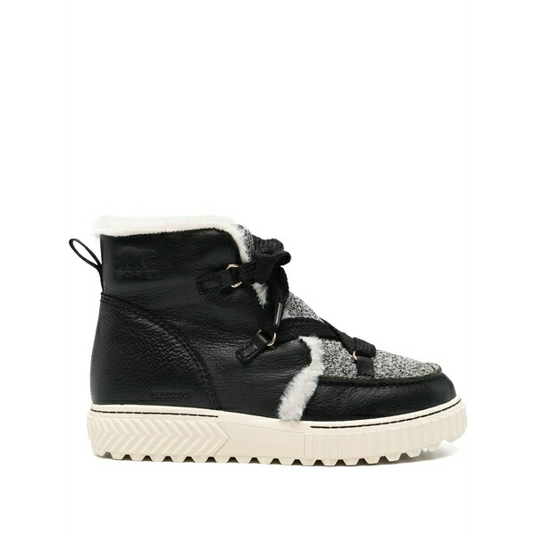 ソレル レディース ブーツ シューズ Ona abe￠￠ lace-up ankle boots Black