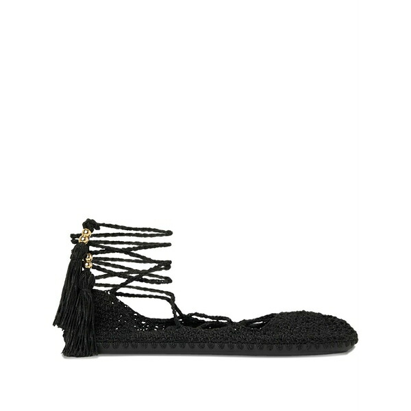 アラヌイ レディース サンダル シューズ Sound of the sea ballet flats Black