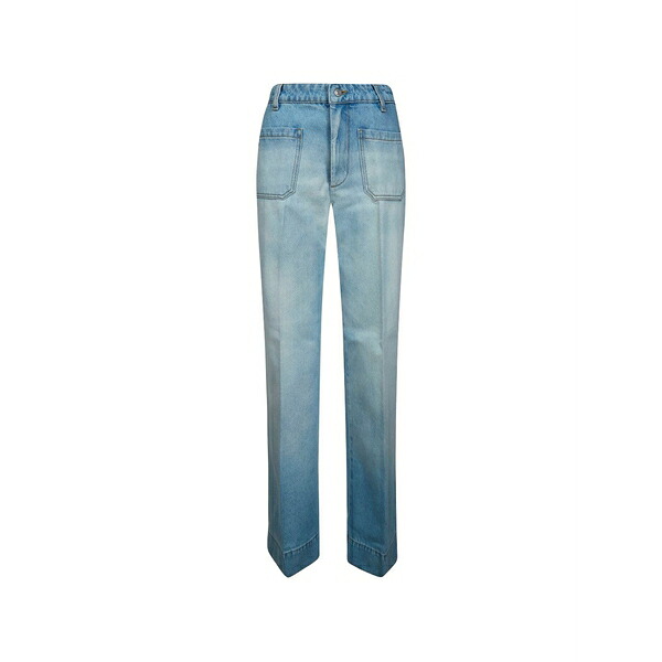 ヴィクトリア ベッカム レディース ジーンズズボン下 ボトムス Pocket jeans Blue