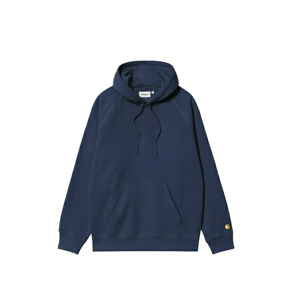 鉄道車両ハート型 メンズ パーカー・スウェットシャツ アウター Chase hoodie Blue