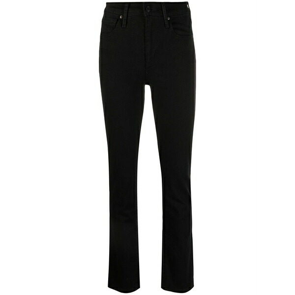 リーヴァイズジーンズ レディース ジーンズズボン下 ボトムス 724 high-waisted slim jeans Black
