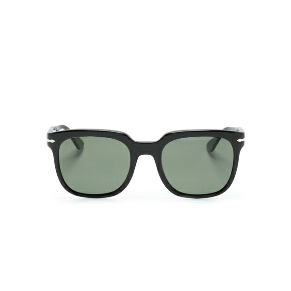 ペルソル メンズ サングラス・アイウェア 佩び物 Po3323s oversize-frame sunglasses Black