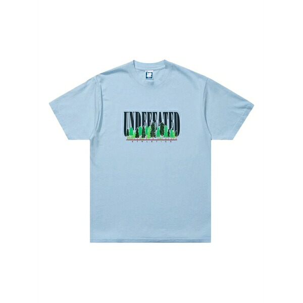 アンディフィーテッド メンズ ティーシャツ トップス Trees t-shirt  Blue