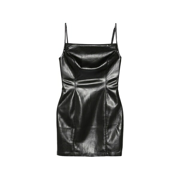 ナヌーシュカ レディース 衣裳 トップス Square neck dress Black