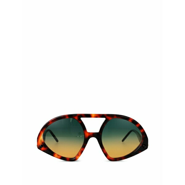 クボラウム メンズ サングラス・アイウェア 付属物 Maske p31 pilot sunglasses Brown