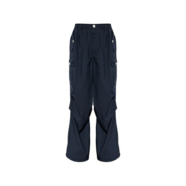 マルニ メンズ カジュアルパンツ ボトムス Buttoned cargo pants Blue|asty
