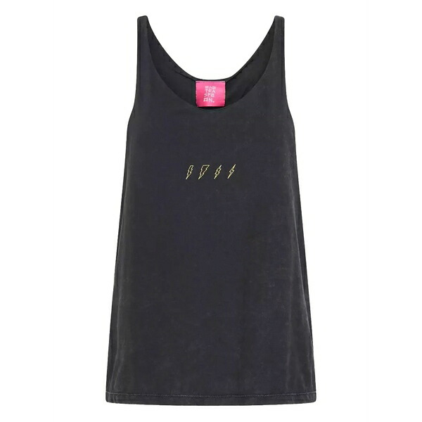 一 ティースプーン レディース カットソー トップス Lightning-print top Grey