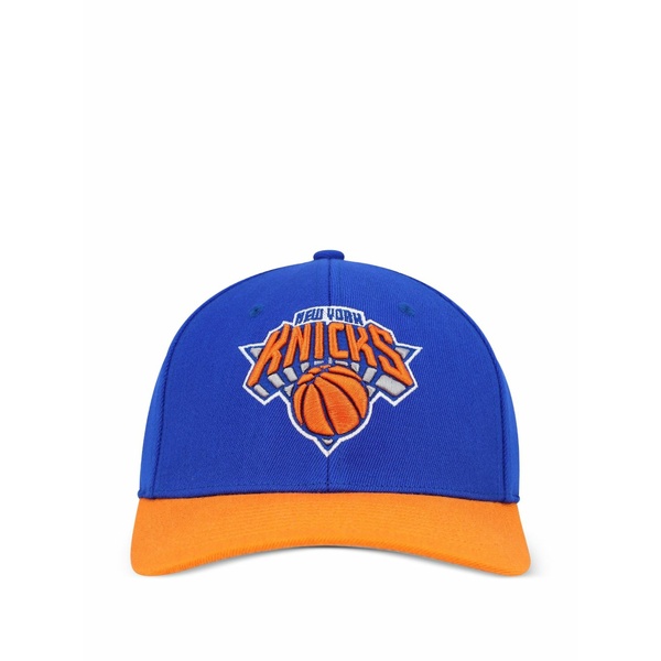 ミッチェル&ネス メンズ 帽子 アクセサリー Nba new york knicks team two-tone stretch cap Blue｜asty