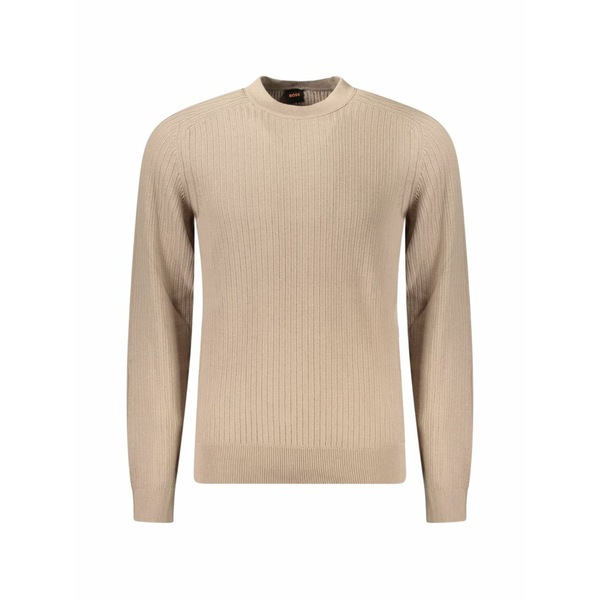 主任者 メンズ 編み物\u0026スウェーター アウター Ribbed-knit cotton sweater Neutrals