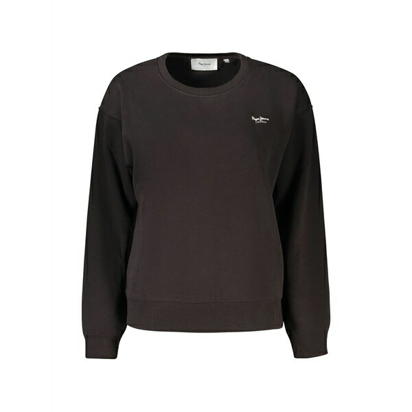 ペペジーンズ レディース 編み物\u0026プルオーバー アウター Logo-print sweatshirt Brown