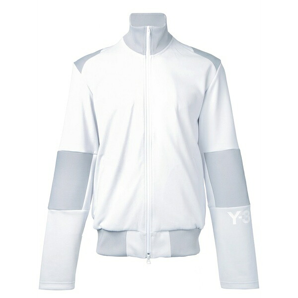 ワイスリー メンズ パーカー・スウェットシャツ アウター Arm logo zipped sweatshirt White｜asty