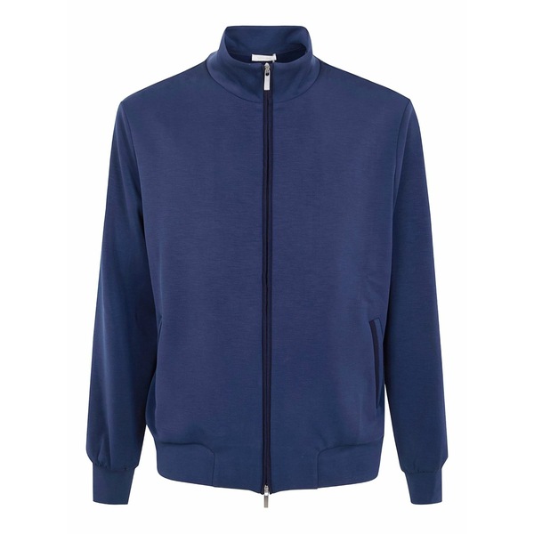 デヴォレ インシピット メンズ パーカー・スウェットシャツ アウター Zip-up sweatshirt Blue