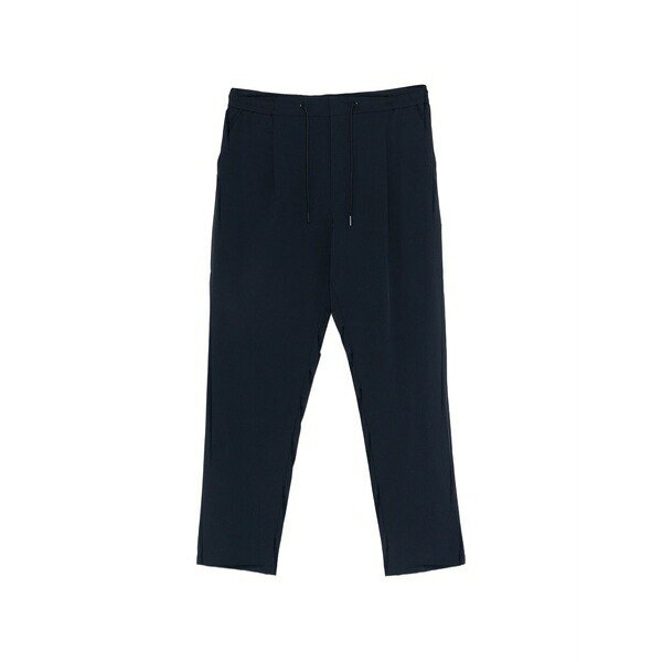 アルファタウリ メンズ 心地好いズボン下 ボトムス Pocas drawstring trousers Blue