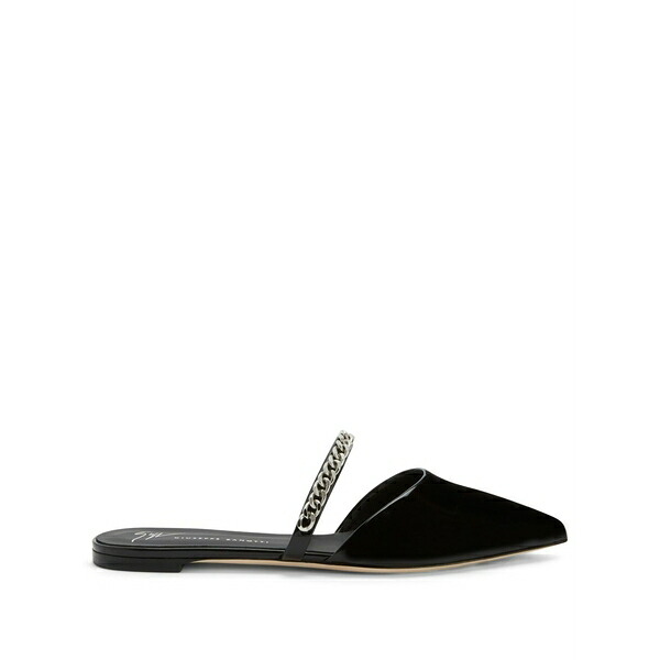 ジュゼッペザノッティ レディース サンダル シューズ Laurette chain-link detailing mules  Black