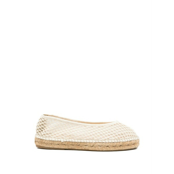 マネビ レディース サンダル シューズ Beige espadrilles Neutrals