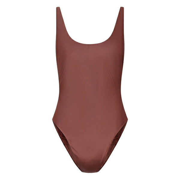 マグダ・ブトリム レディース 衣裳 トップス Scoop-neck swimsuit Brown