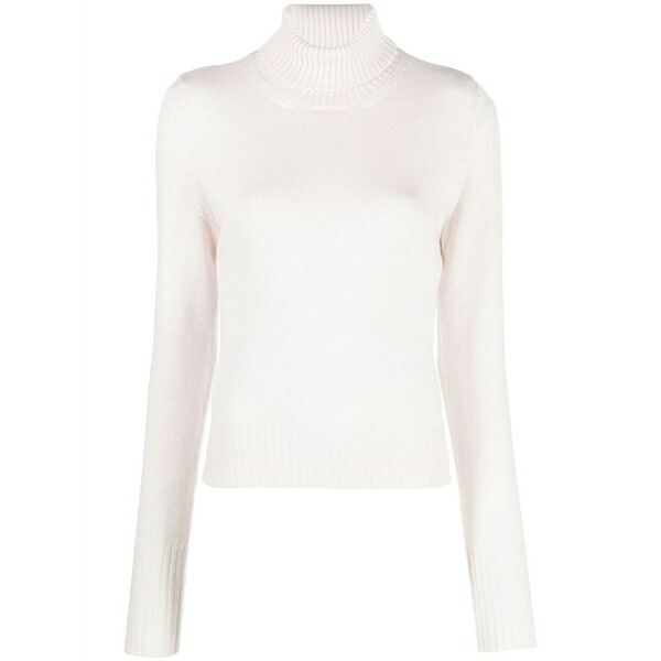 マルタンマルジェラ レディース 編み物\u0026ティーシャツ アウター Open-back roll-neck top Neutrals
