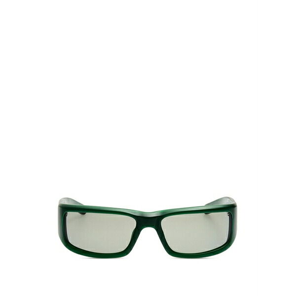 ジャクエムス メンズ サングラス・アイウェア 付属物 Aero sunglasses Green