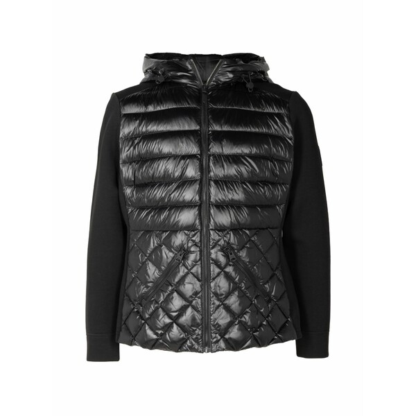 マッカージュ レディース 上衣＆上衣 アウター Agatha quilted hooded jacket Black