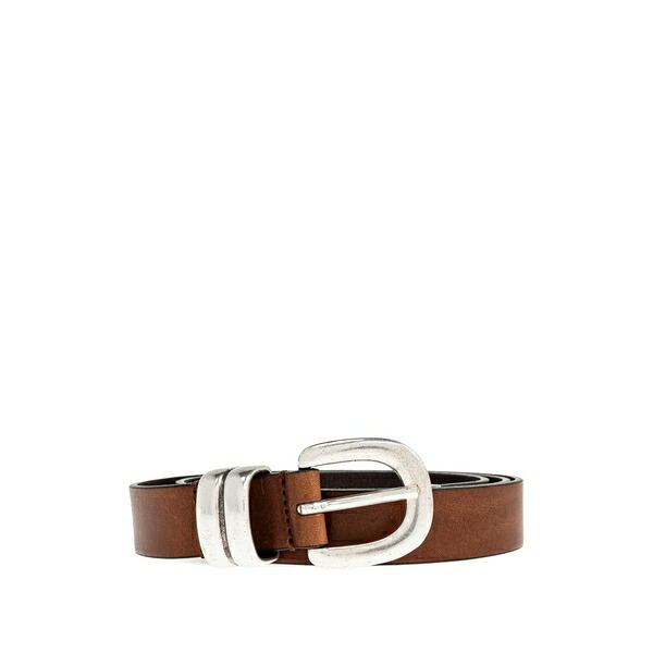 バイマレンバーガー レディース 三尺帯 付属物 Zoilo metal buckle belt Brown