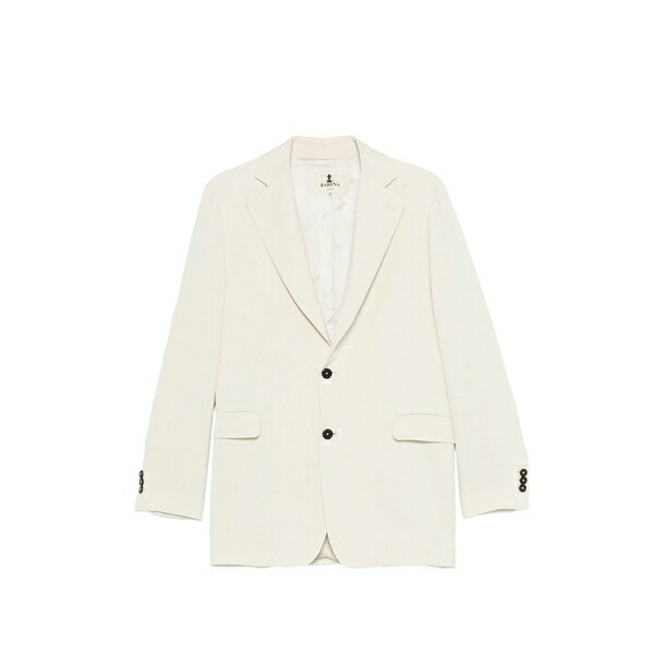 バレナ レディース 上衣＆上衣 アウター Button flap-pocket blazer Neutrals
