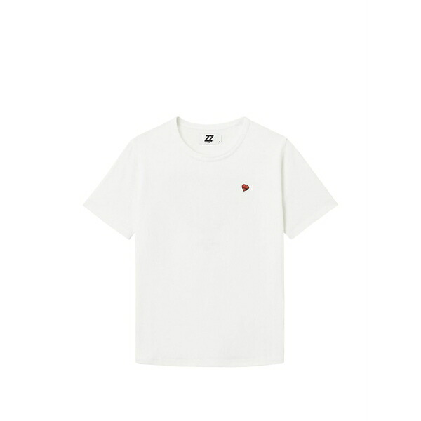 イズエ レディース ティーシャツ トップス Cotton t-shirt White