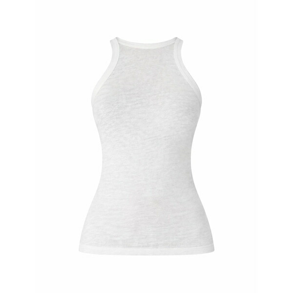 イロ レディース カットソー トップス Safrina racerback tank top White