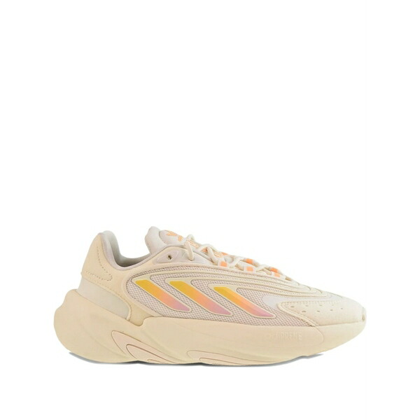 アディダス レディース スニーカー シューズ Ozelia 3-stripes sculpted sneakers Neutrals｜asty 28,470円