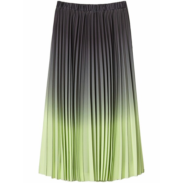 ツイン書き割り レディース スコート ボトムス Georgette MIDI skirt  Grey
