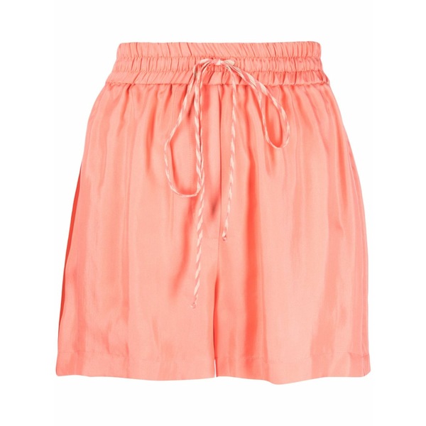 アリジ レディース 心地よいズボン下 ボトムス High-waist short shorts Pink