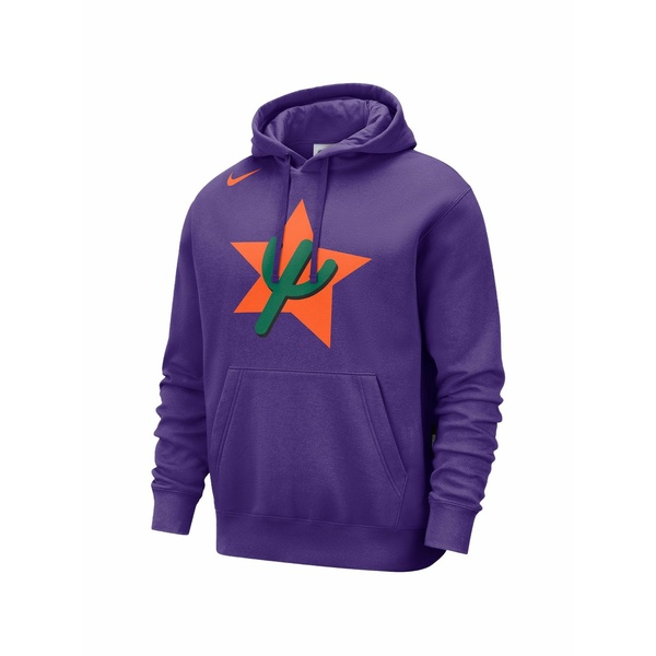ナイキ メンズ パーカー・スウェットシャツ アウター Nba phoenix suns club city edition fleece hoodie Purple