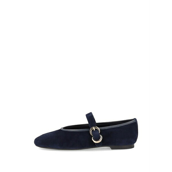 亭主持ち レディース サンダル シューズ Suede ballet flats Blue