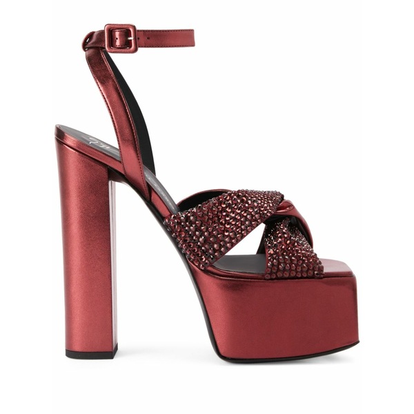 ジュゼッペザノッティ レディース サンダル シューズ 150粍 souree platform sandals Red
