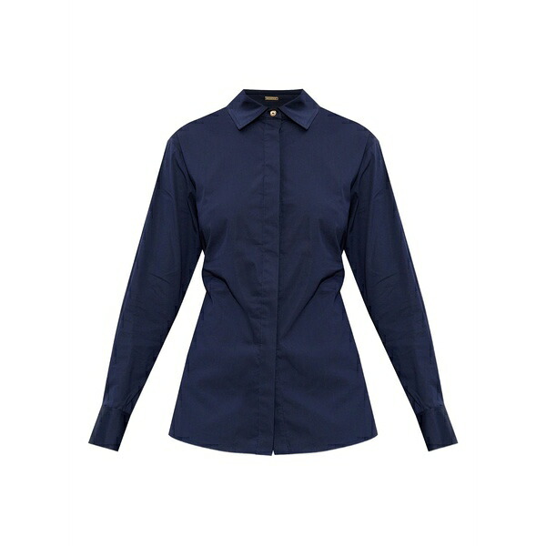 ブームガイア レディース プルオーバー トップス Open-back shirt Blue