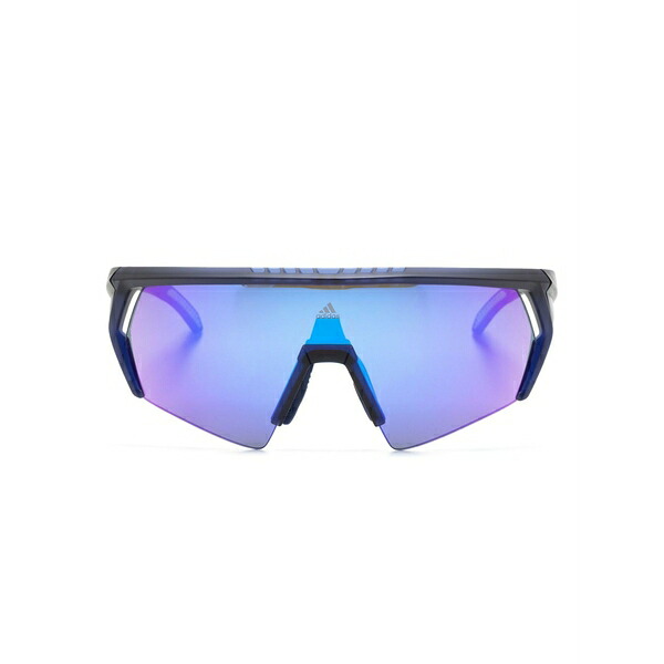 アディダス メンズ サングラス・アイウェア 添え物 Pilot-frame sunglasses Blue