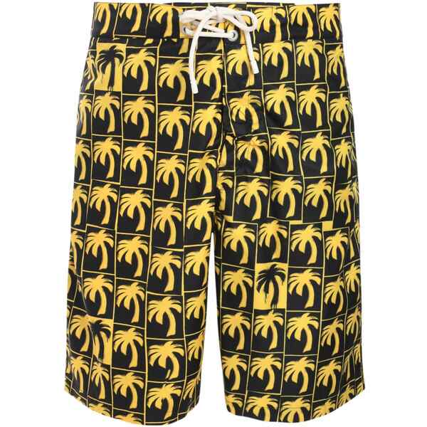 パーム・エンジェルス メンズ カジュアルパンツ ボトムス Dripping palms swim shorts Black｜asty