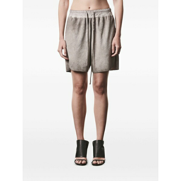 トム・Cr レディース 心地好いズボン下 ボトムス Drawstring trousers Neutrals