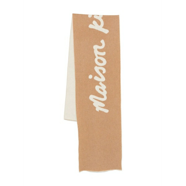 住み家 稲荷 メンズ えり巻き・袈裟・えり巻き 付属物 Logo-jacquard scarf Brown