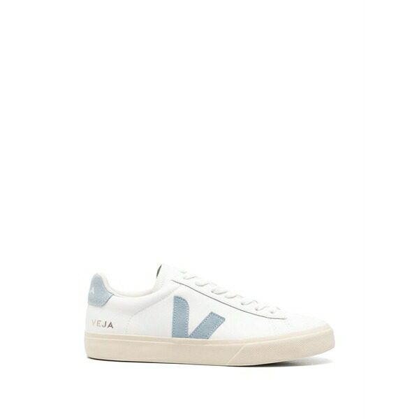 ヴェジャ レディース スニーカー シューズ Campo leather white steel sneakers White|asty