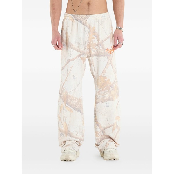 リプレゼント メンズ 心地好いズボン下 ボトムス X apex realtree england printed track pants White