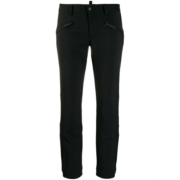 ディースクエアード レディース 心地好いズボン下 ボトムス Skinny cropped trousers Black